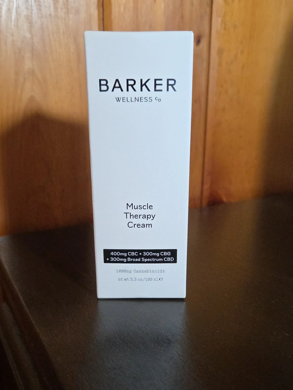 Barker Wellness Co Muscle Therapy Cream